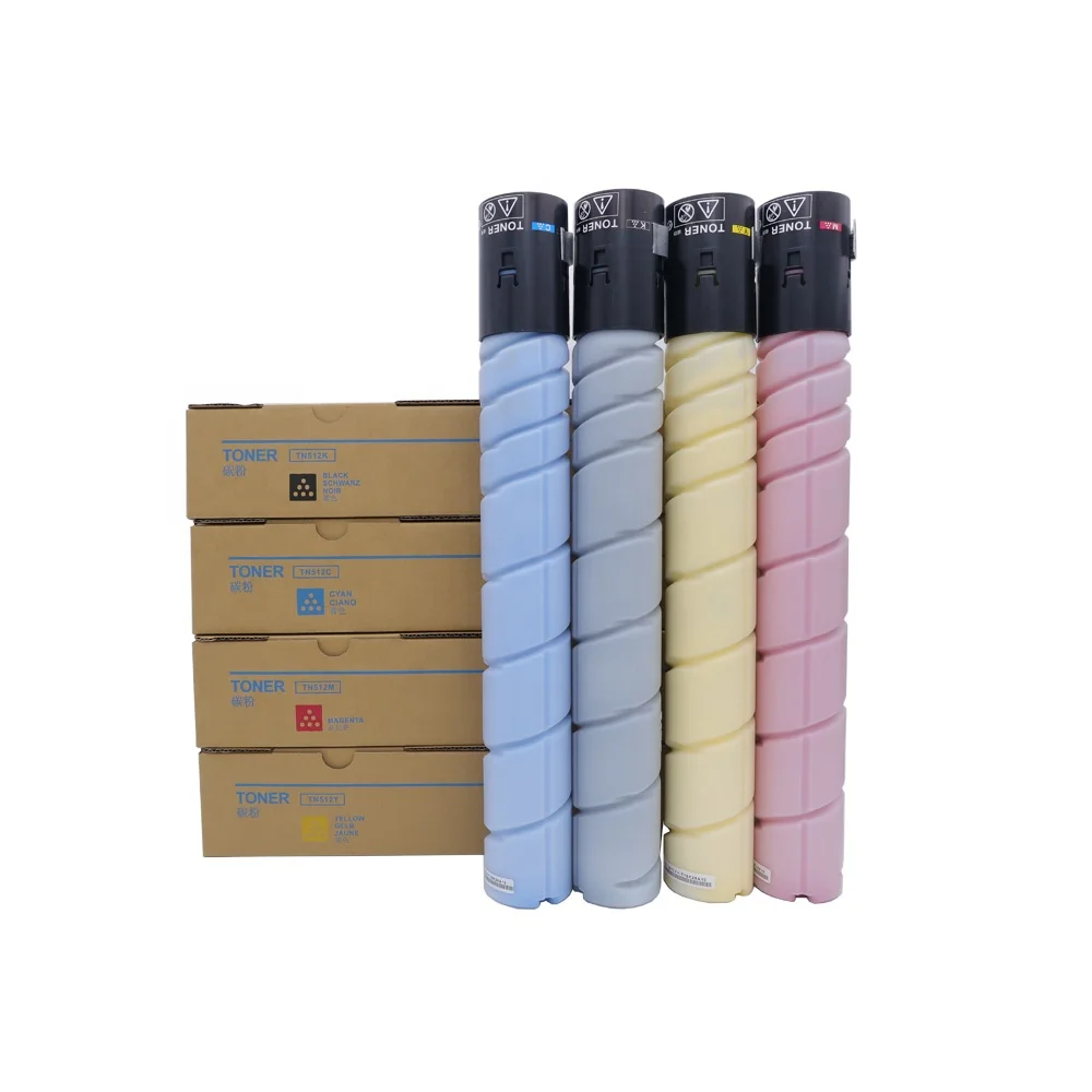 Best Selling High Quality TN512 Toner Cartridge for Konica Minolta Bizhub C454 C554 laser toner cartridge