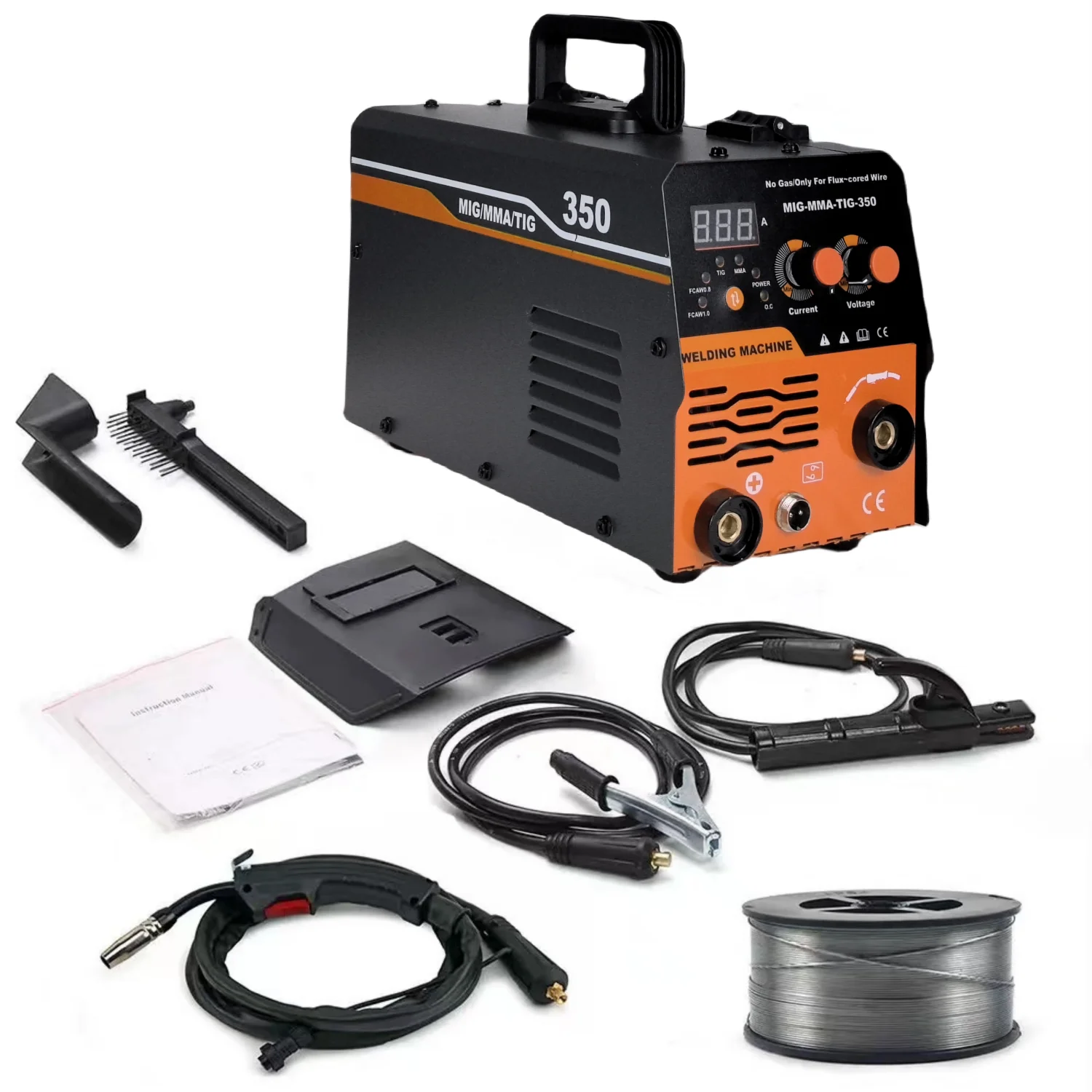 220V  Portable IGBT Inverter Arc Welder USB 3 In 1 Gasless MIG/MMA/LIFT TIG Welding Machines