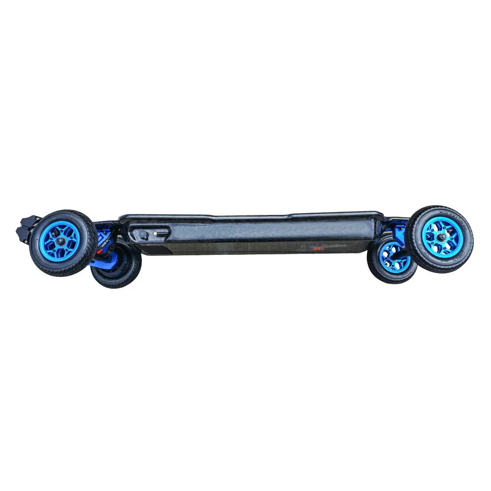 Flipsky Top Speed Durable Carbon Fiber Deck Electric Skateboard Longboard Come With Dual FSESC 75100 14S Battery
