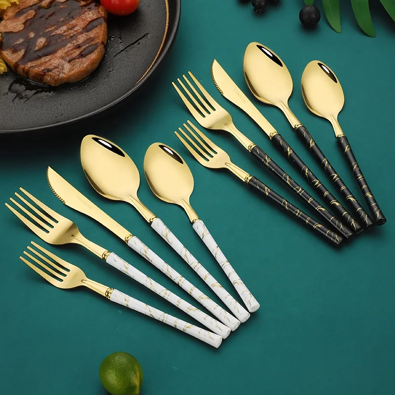 20 years factory direct sale wedding golden 5pcs customize design Portuguese dinnerware set