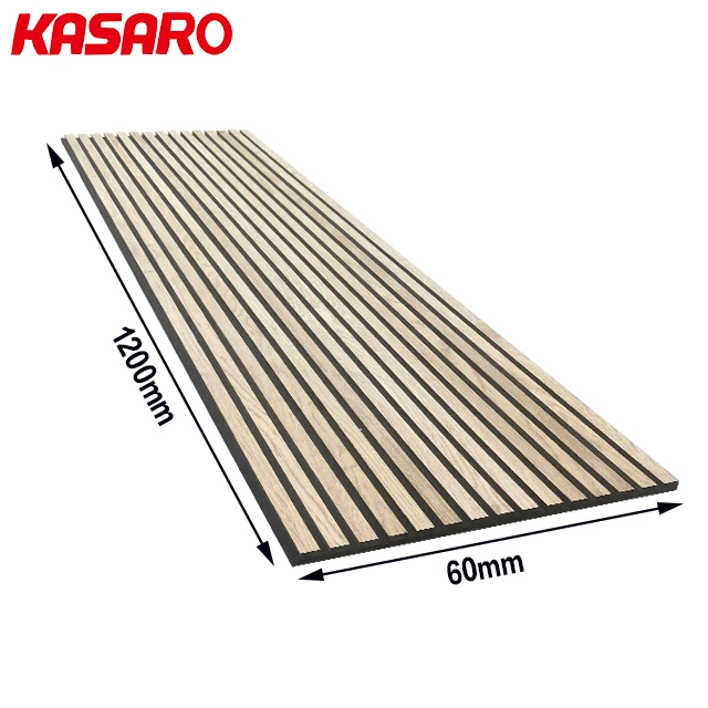 KASARO Hot Sale Wall Decor Panel Sound Absorb Akupanel Pet Boards Decorative Acoustic Panel