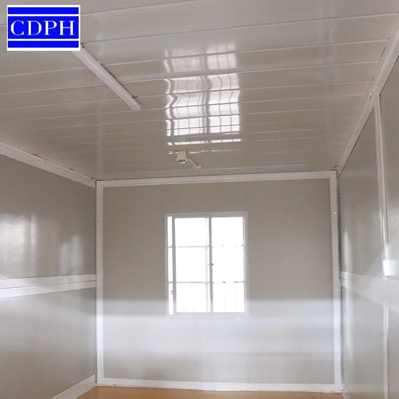China Folding Fast fold out Flat Pack Prefabricated 20ft 40ft Foldable Portable Modular Tiny Container Houses Homes Camps