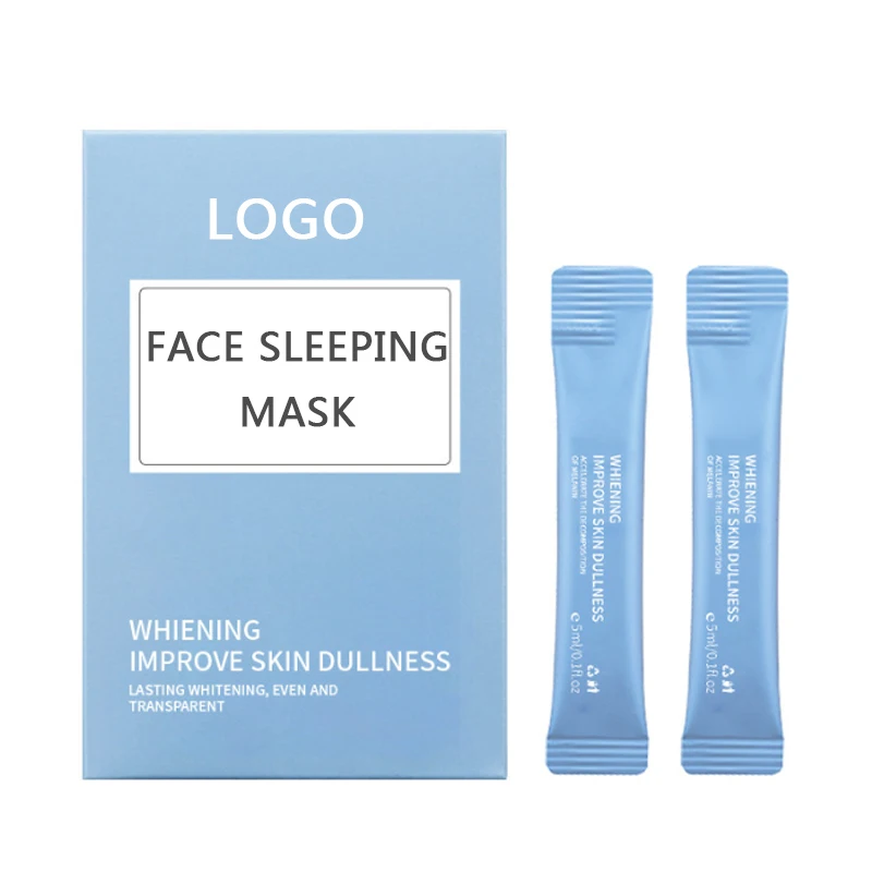 OEM отбеливающий Восстанавливающий стирке спокойной ночи ночная маска для матовость кожи маска для лица
