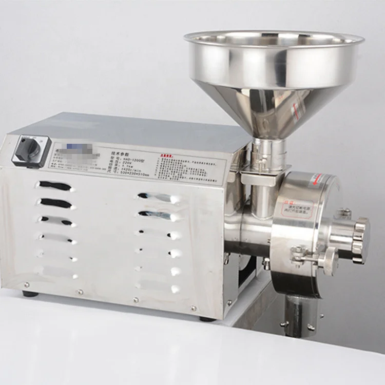 Industrial food spices/ Dry Ginger Powder Pulverizer Electric Grinder Herb Machine