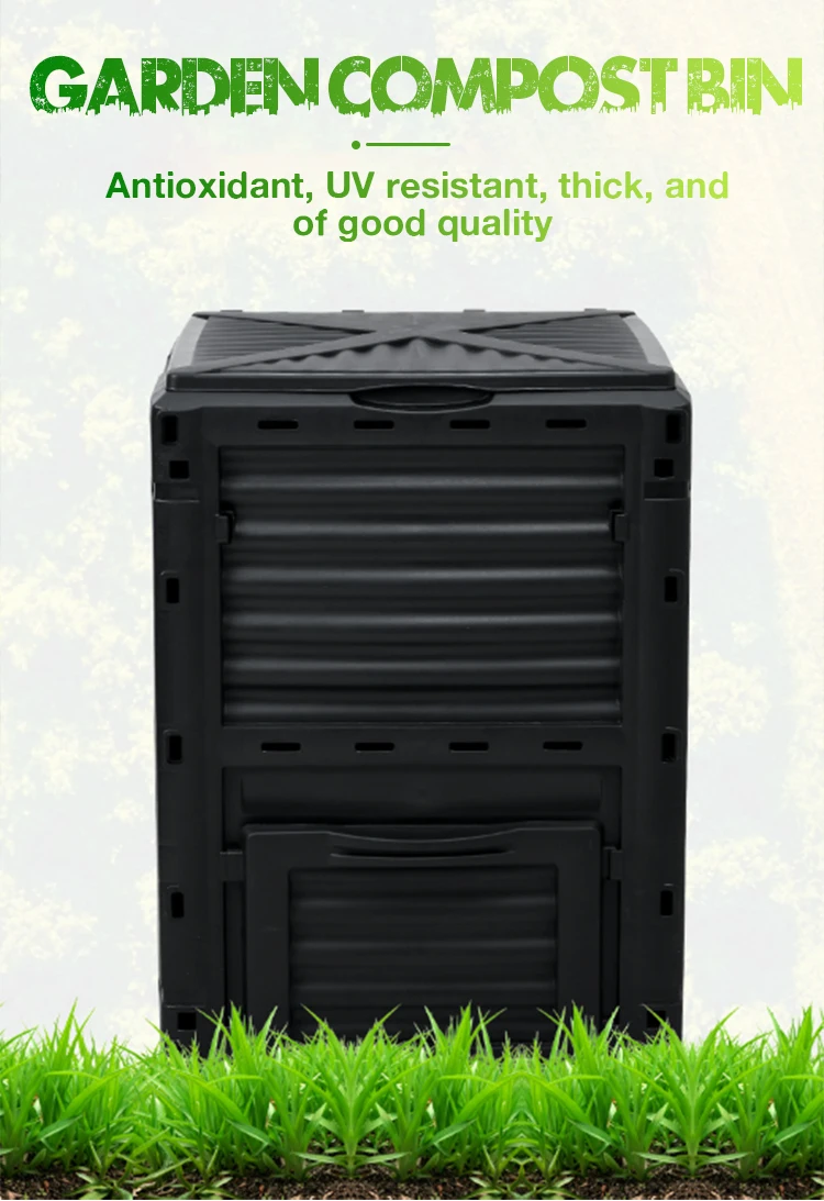 High Quality Compost Bin Easy To Use Garden Waste Bin Hot Selling Kitchen Garbage Can