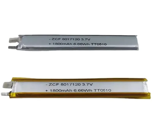 KC Certificated Rechargeable Lithium ion Battery Pack ZCF 8017120 1800mAh Lithium Polymer Battery Cell for Ebike/GPS Tracker