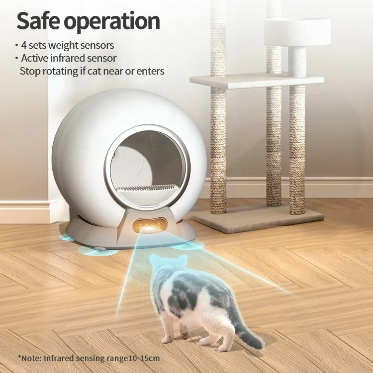 Hot sale Electric Cat Litter Box Automatic Self-Cleaning Smart Cat Toilet Large Capacity For Cats Pet Products