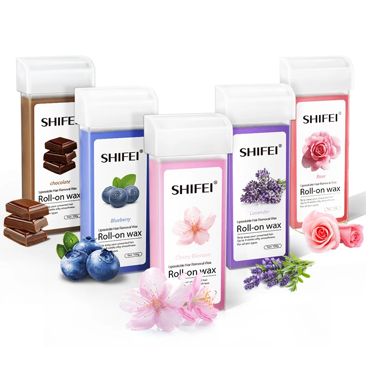 Частная этикетка, многонаправленный рулон воскового картриджа, мягкий восковой ролик для депиляции, восковой эпилятор, производитель в Китае