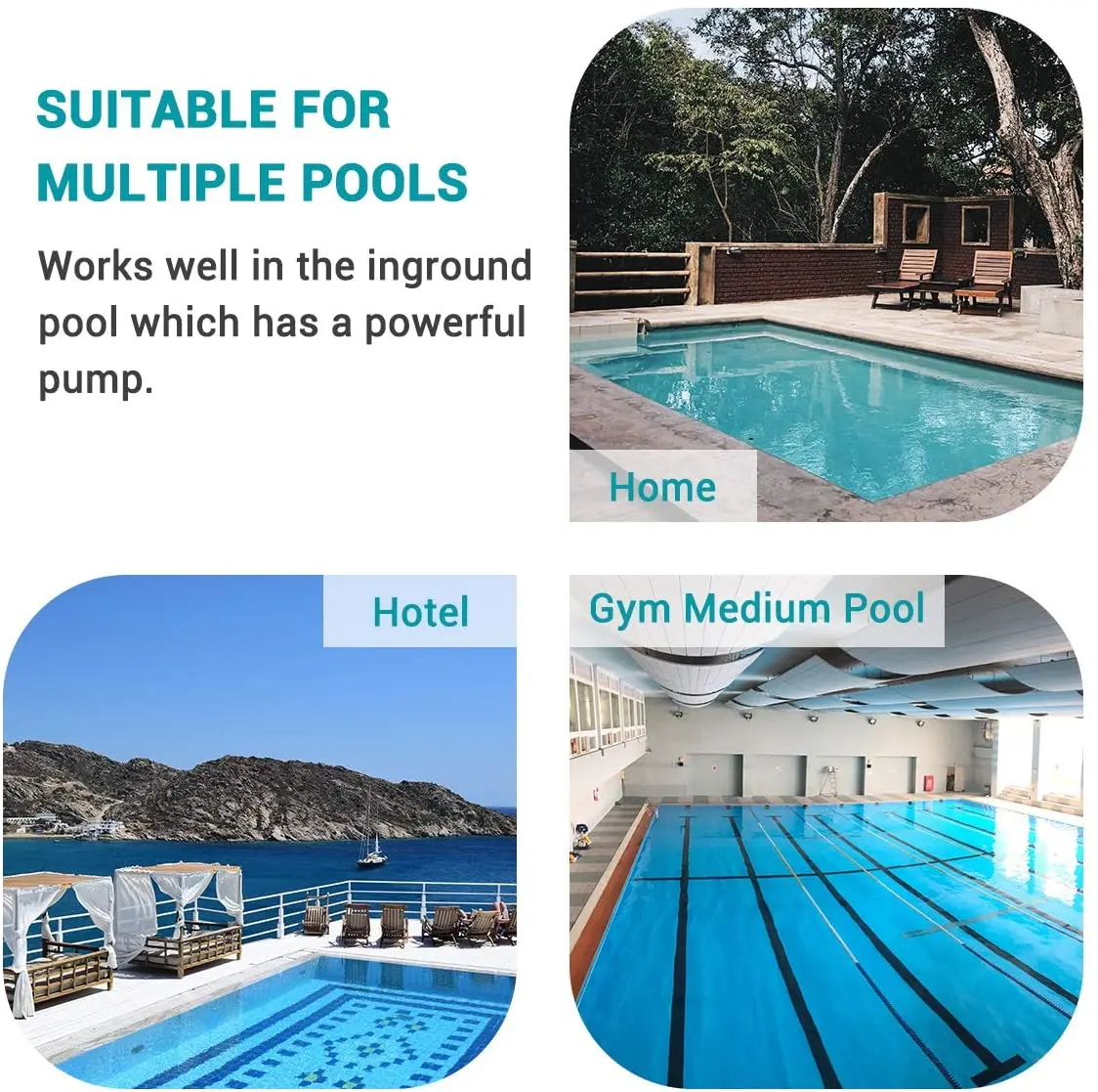 2023 New Suction Pool Vacuum Cleaner, Climb Wall Suction-Side Automatic Pool Sweeper dolphin