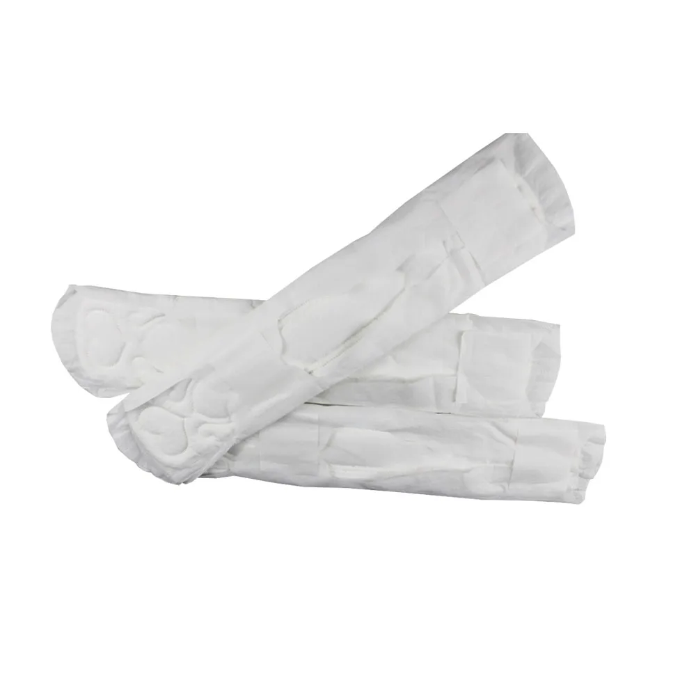 high quality ultra thin night use disinfection grade organic cotton sanitary pad sanitary napkin menstrual product