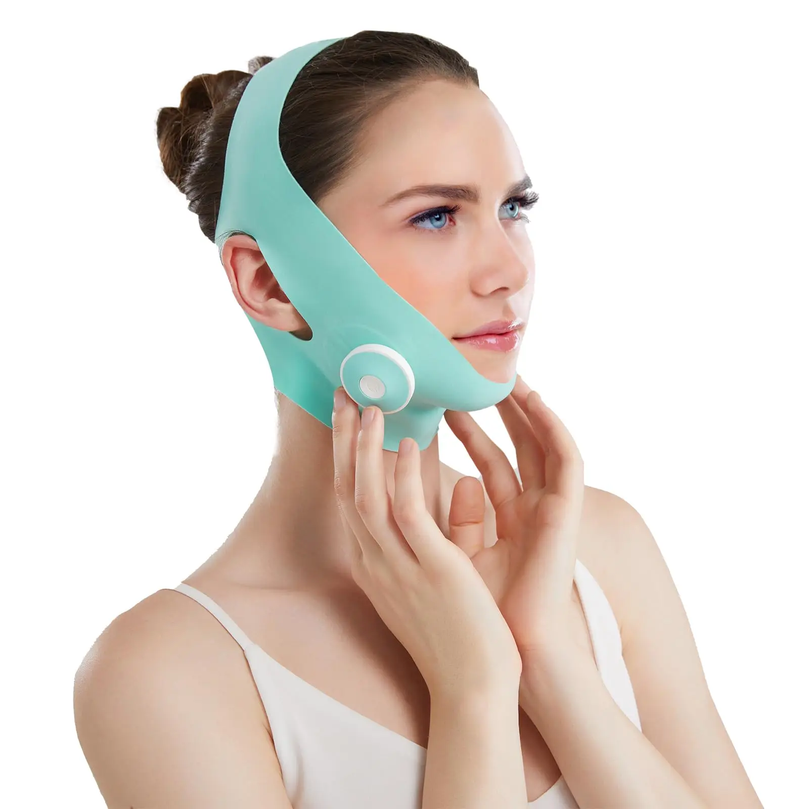 Facial Strap V Tape Belt Line Face Lifting  Massager Device Soft Jawline Exerciser Chin Strap Reducer Double Chin Eliminator