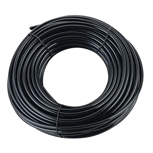 drip irrigation capillary 50 FT Blank Distribution Tubing Irrigation Drip Hose, 1/4 Inch Drip Line for Garden Watering System
