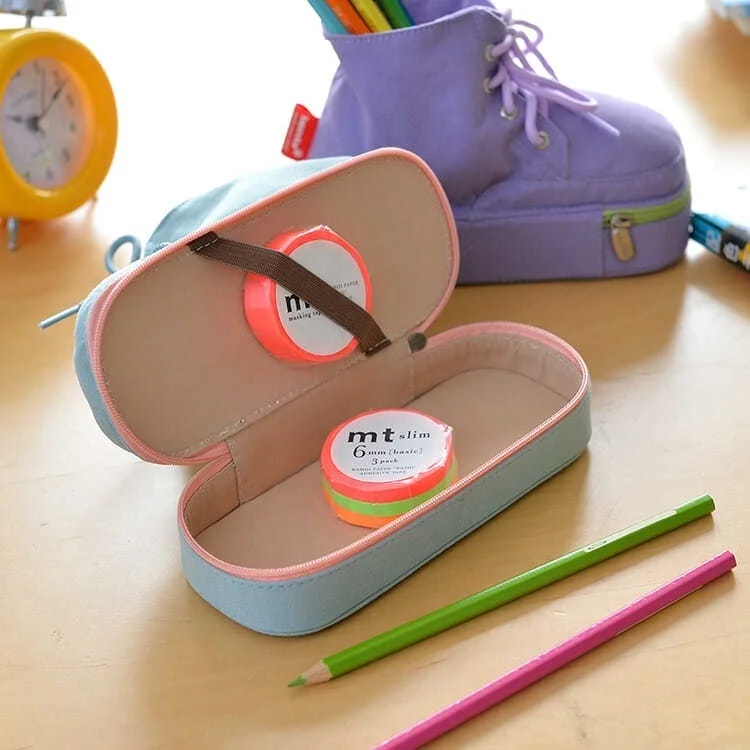 Creative shoes pencil case student  funny Martin boots pencil bag storage bag