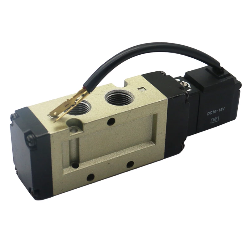 SMC Type VF3130 Single Head Double Position Pneumatic Air Control Solenoid Valves 1/4" Pilot Hydraulic General Base