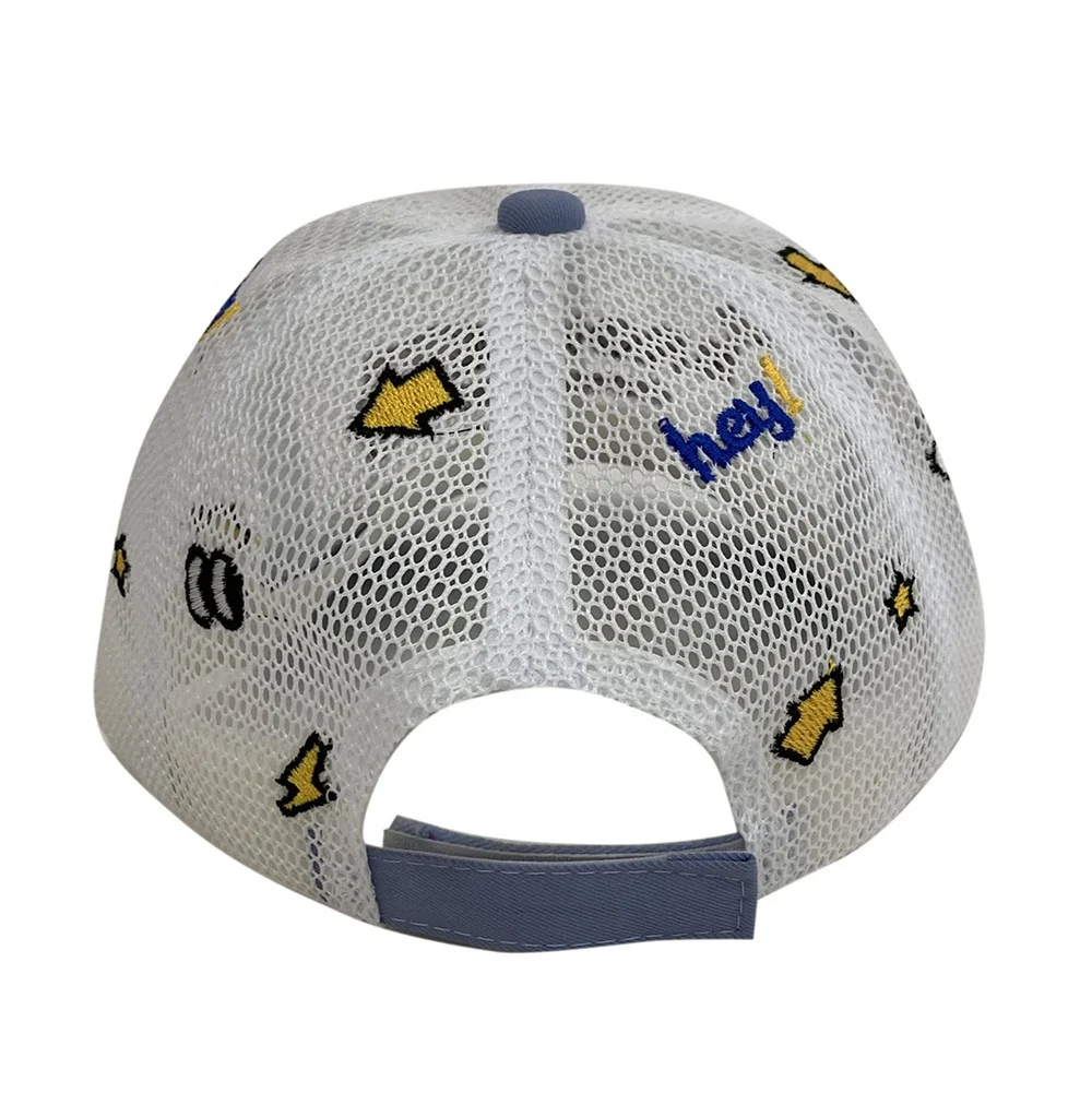 Custom Patch Logo Outdoors Gorras Cap Waterproof Cotton 6 Panel Kindergarten Kids Sun Screen Baseball Hats