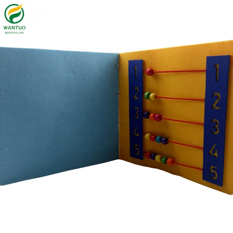 wholesale felt baby quiet bath books soft fabric baby cloth book