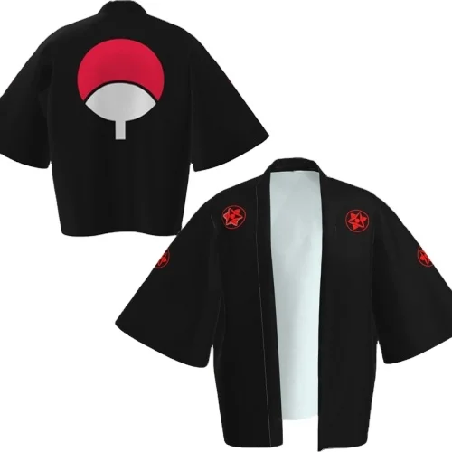 8 Styles Kakashi Uchiha Itachi Cartoon Character Pattern T Shirt Anime Kimono Uchiha Obito Sasuke Cosplay