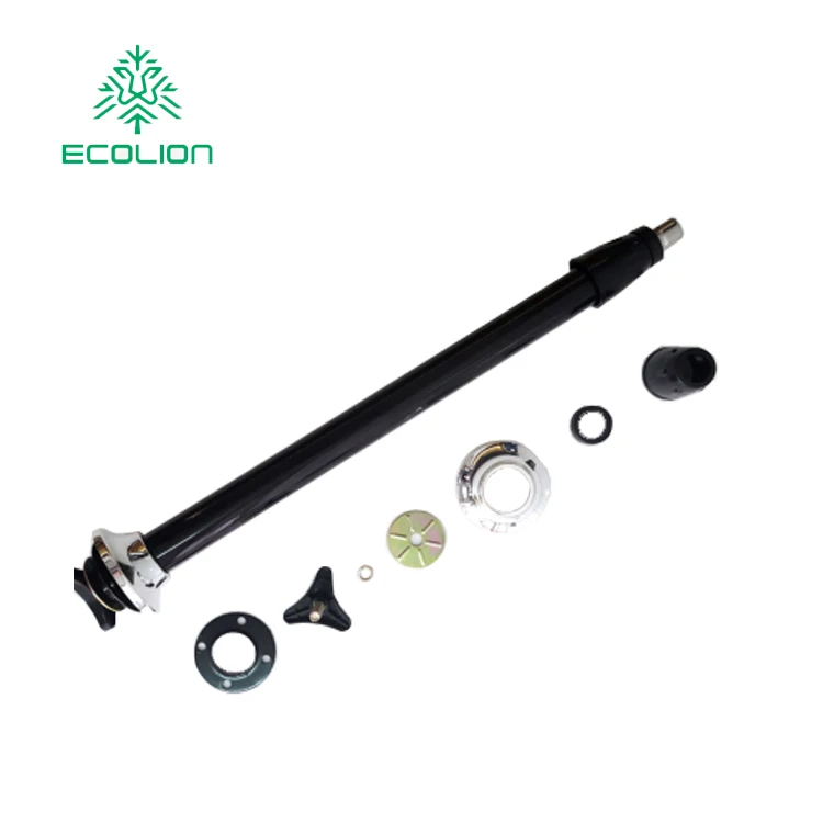 Black Pedestal Fan Spare Parts Post Pole For Floor Fan Electric Appliance Stand Fan Pole