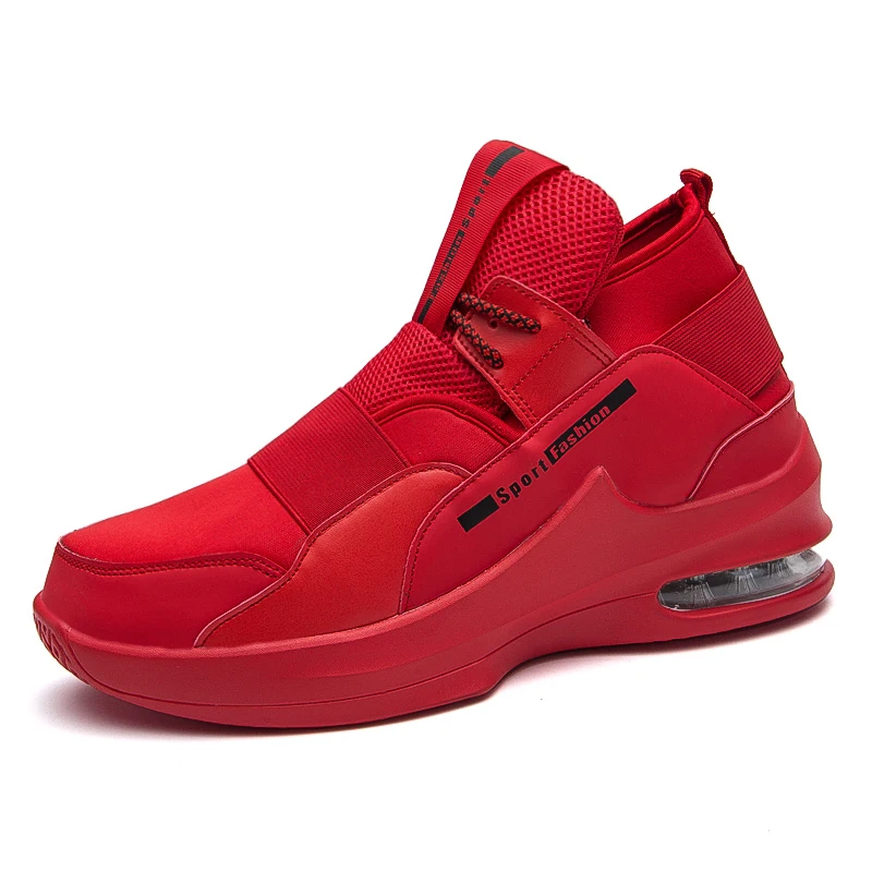 
CHINA Shoes New latest High-top Air Cushion Outdoor Casual Sports Shoes Fashion Mens Basketball Shoes 