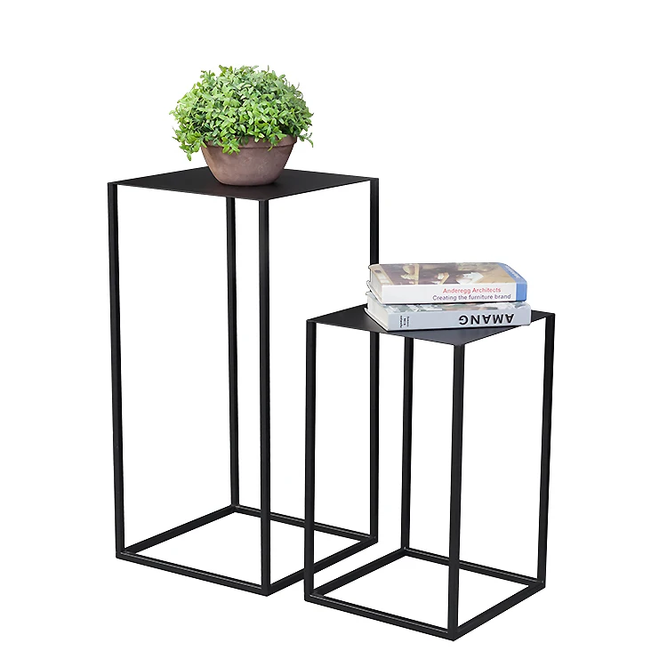 Simple Design Metal Flower Stand for Indoor Plants Decoration