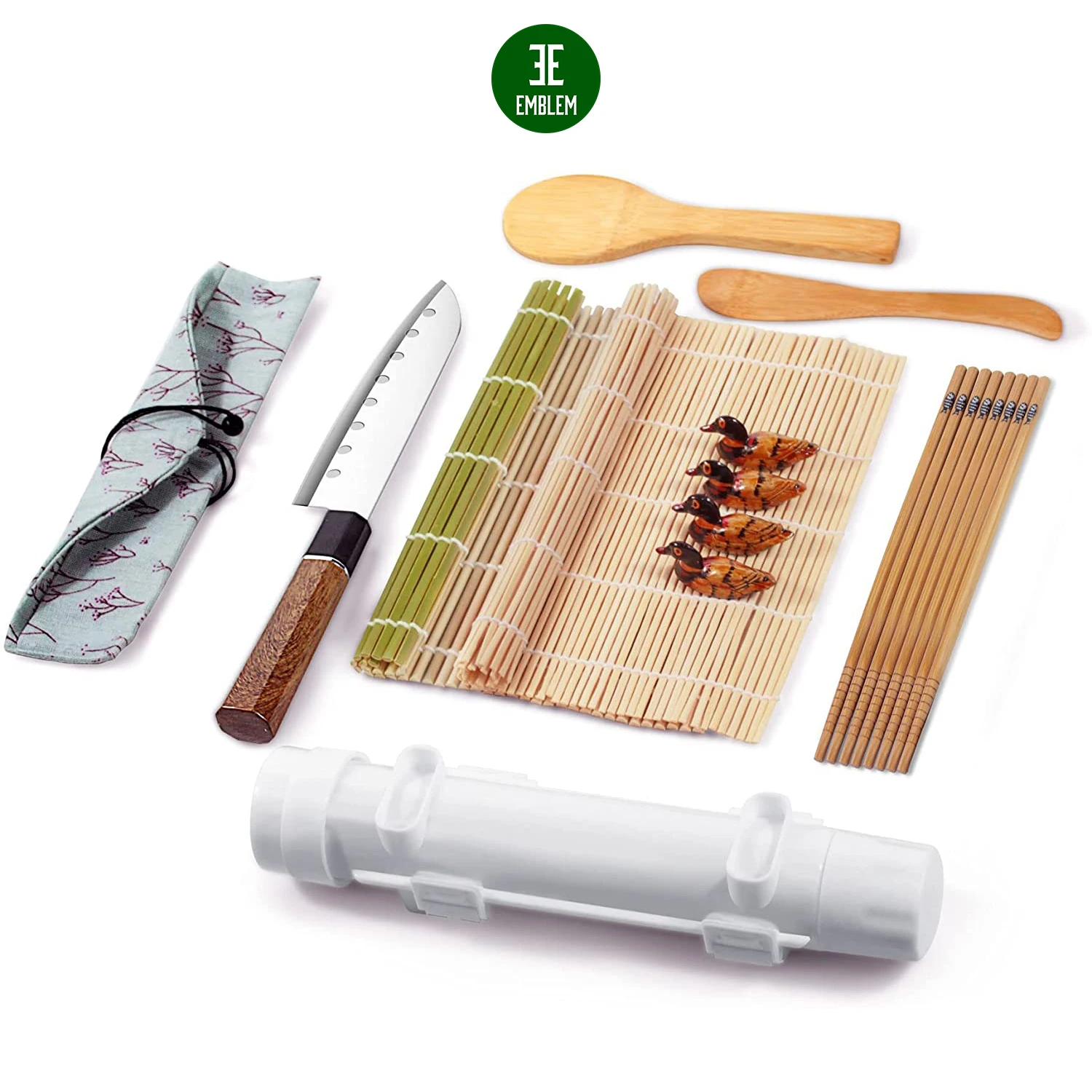 Sushi Making Kit for Beginners All in One Sushi Roll Maker Set Sushi Making Kit Gift Set