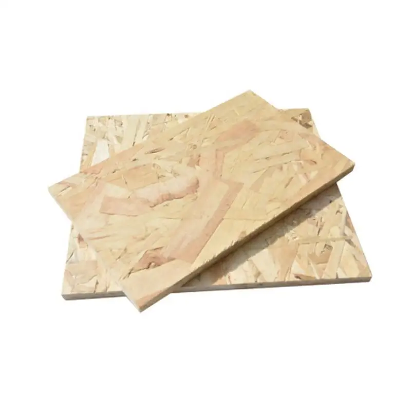 Wholesale 18mm Cheap OSB Board for Building Construction Wood Material Finished Indoor Application Flake Board