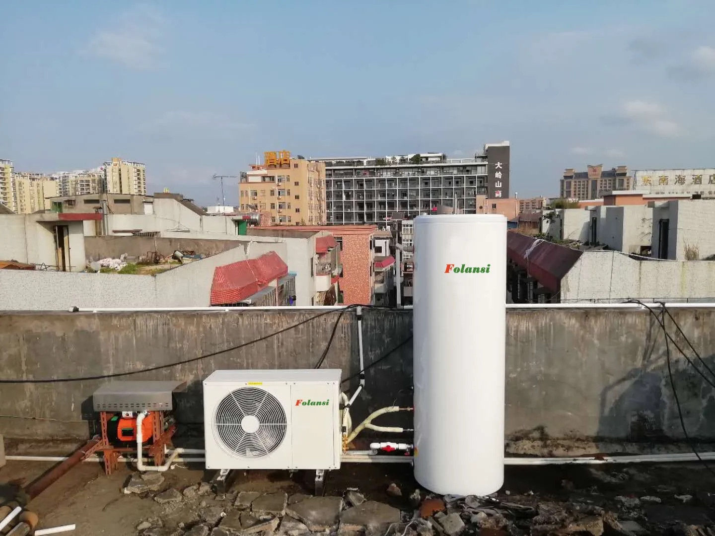 12kw Air to water heat pump water heaters(100~500L water tank)  for domestic use