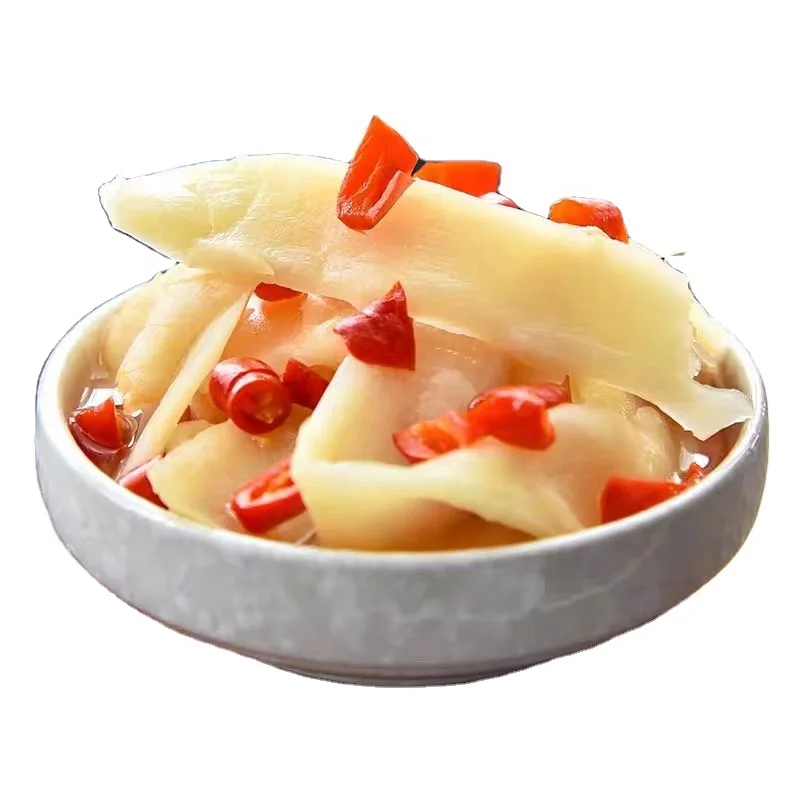 Factory direct sales  hot and sour ginger spicy pickles bottled instant appetizer