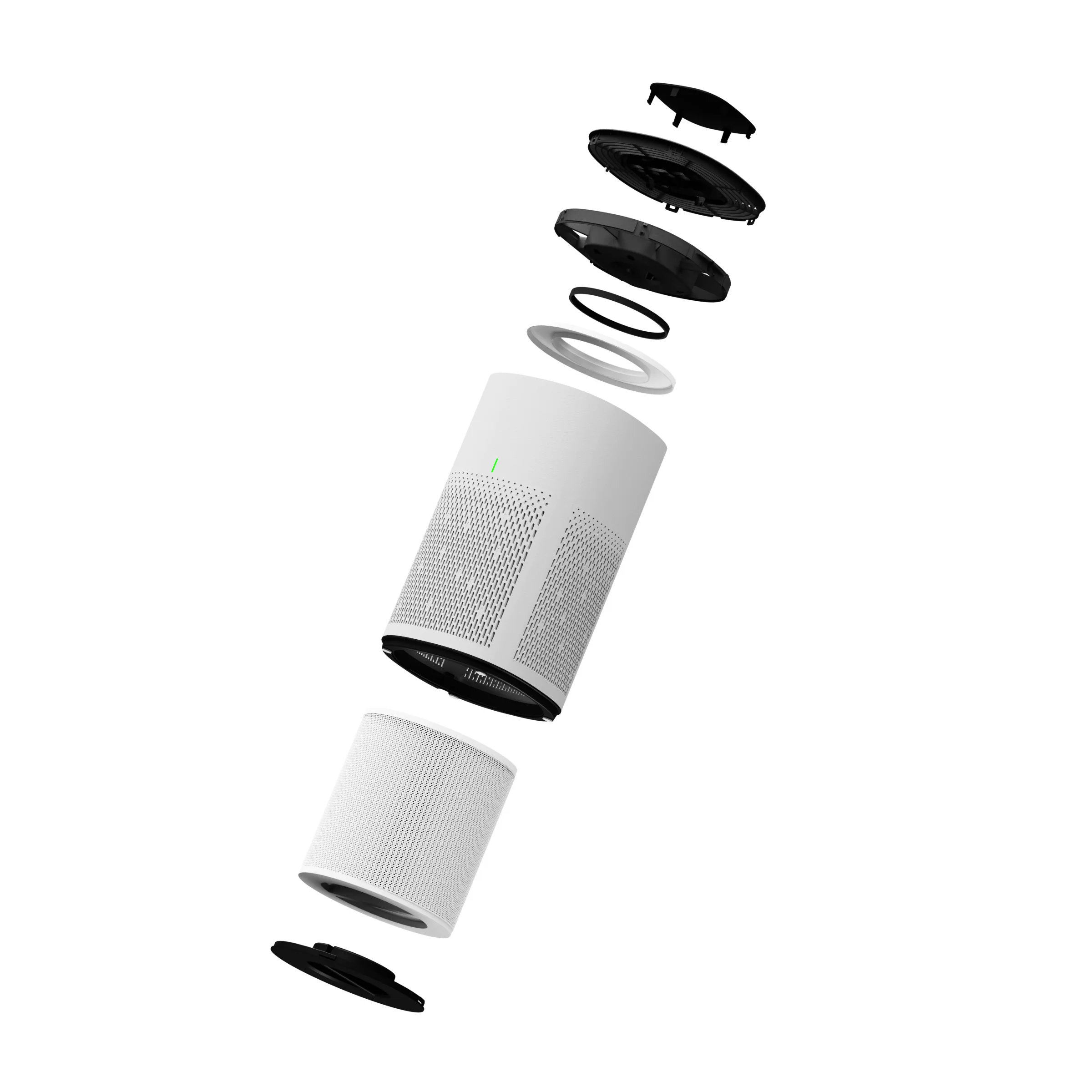 Hot selling Air quality indicator WIFI control H13 HEPA air purifierI with timer air cleaner home