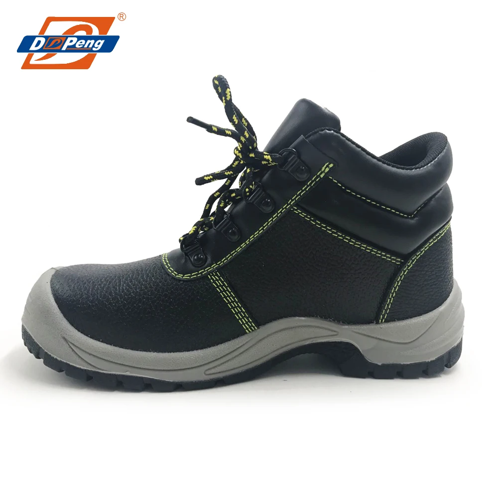 breathable genuine leather PU outsole woodland safety shoes men Indestructible Work Shoes