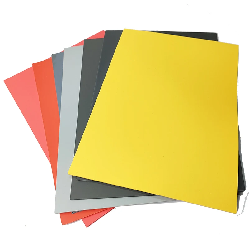 Best Laser Engraving Silicone Sheet Red Grey Yellow Silicone Rubber Stamp Sheet a4 Size