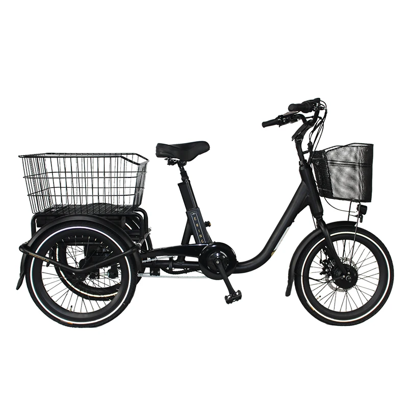 Cheap high quality 3 wheel tricycle motor electric bike three wheel electric cargo trike for adult