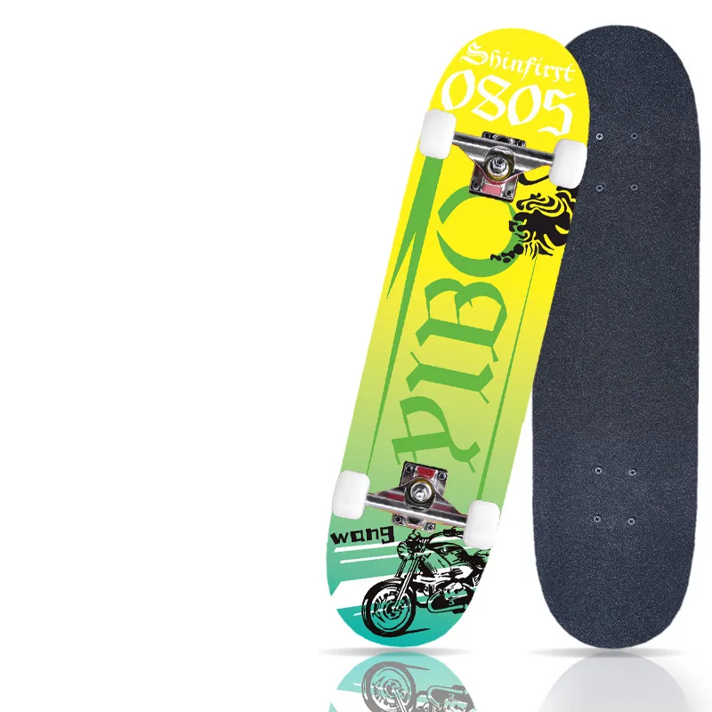 Outdoor sports professional skate scooter beginner men and women twin tips Maple board concave adult and children youth scooter