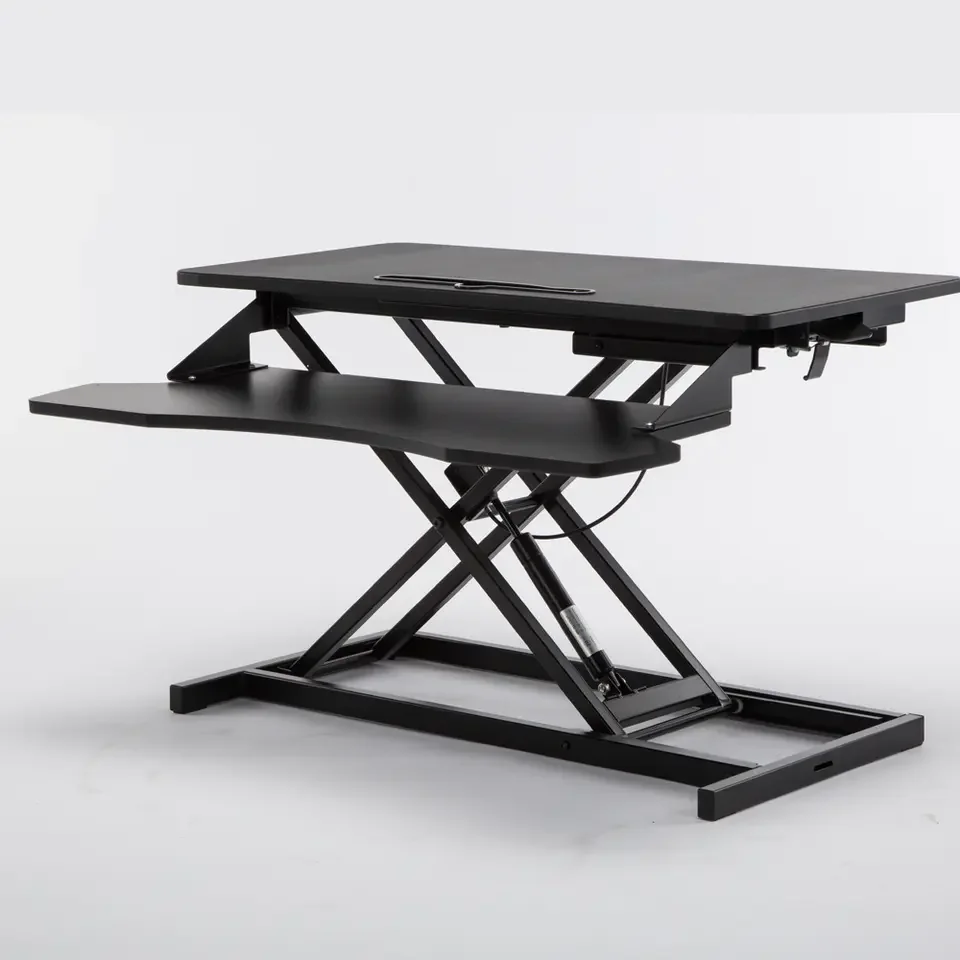 office desk furniture table adjustable height computer desk office computer gaming desk converter