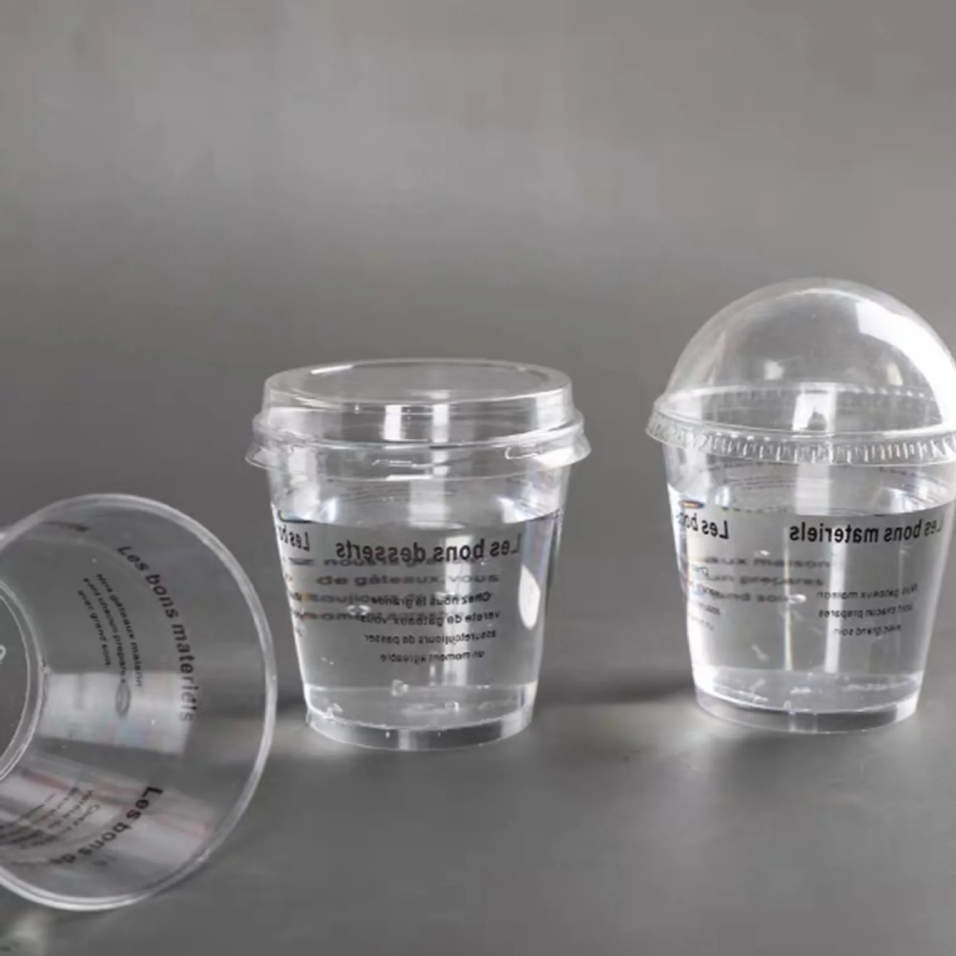 350ml термос для хранения еды класс одноразовые ясный пластичный мусс десерт фасовочная машина мороженого закуска закуски чашки Свадебная вечеринка поставить чашка