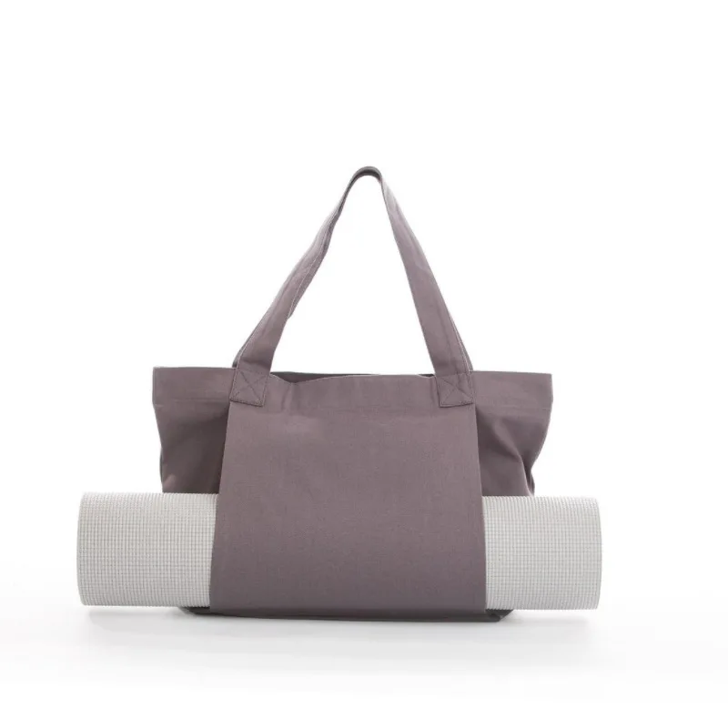 bolso de Yoga Mat Canvas Tote Bags lona with Mat Carrier Pocket Yoga Mat Shoulder tog Bag for Women Men Pilates, Gym, Travel