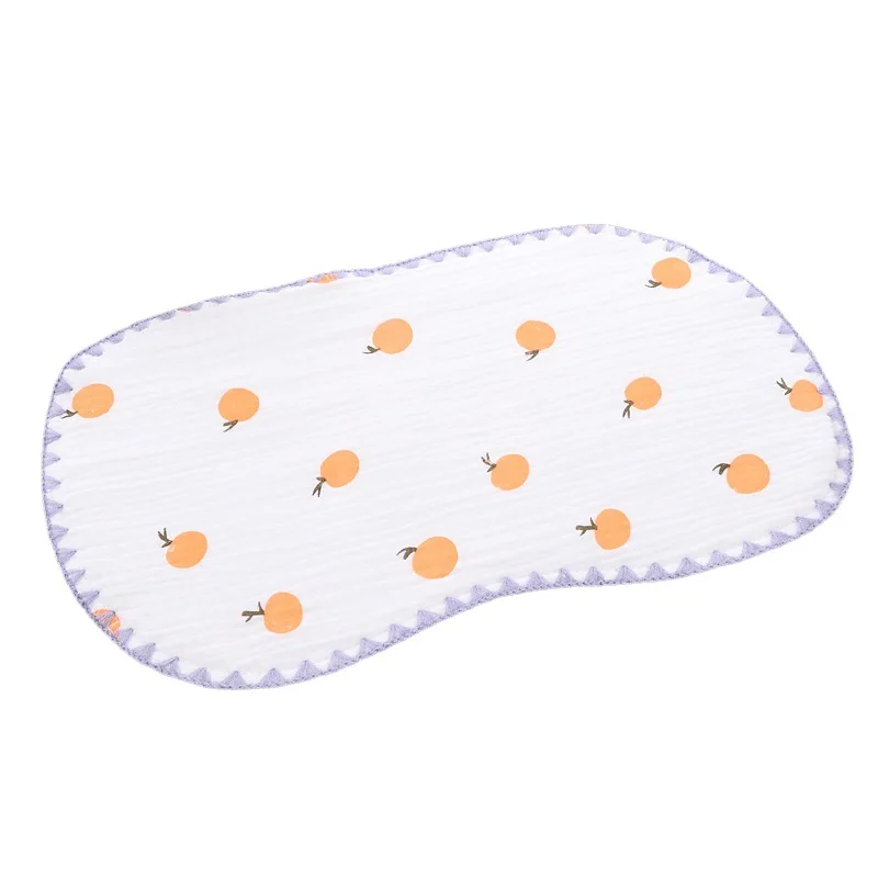 Baby Pillow 10-Layer Gauze Pillow Newborn Flat Pillow Newborn Baby Cloud Small  Case Racket Towel