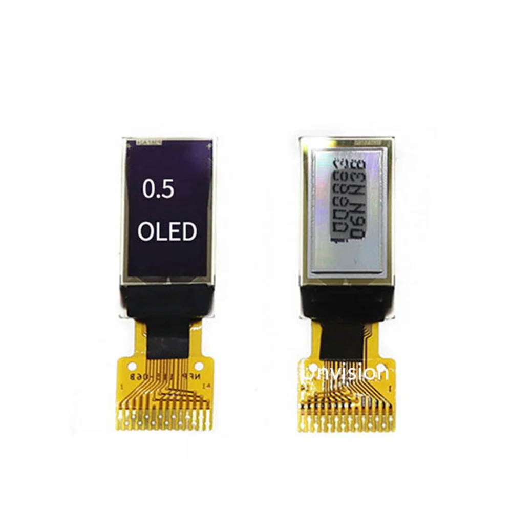 0.5inch OLED display intelligent water cup LCD 48X88 dot matrix