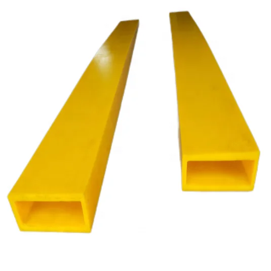 Hot sale polyurethane fork protection forklift cover fork extension covers