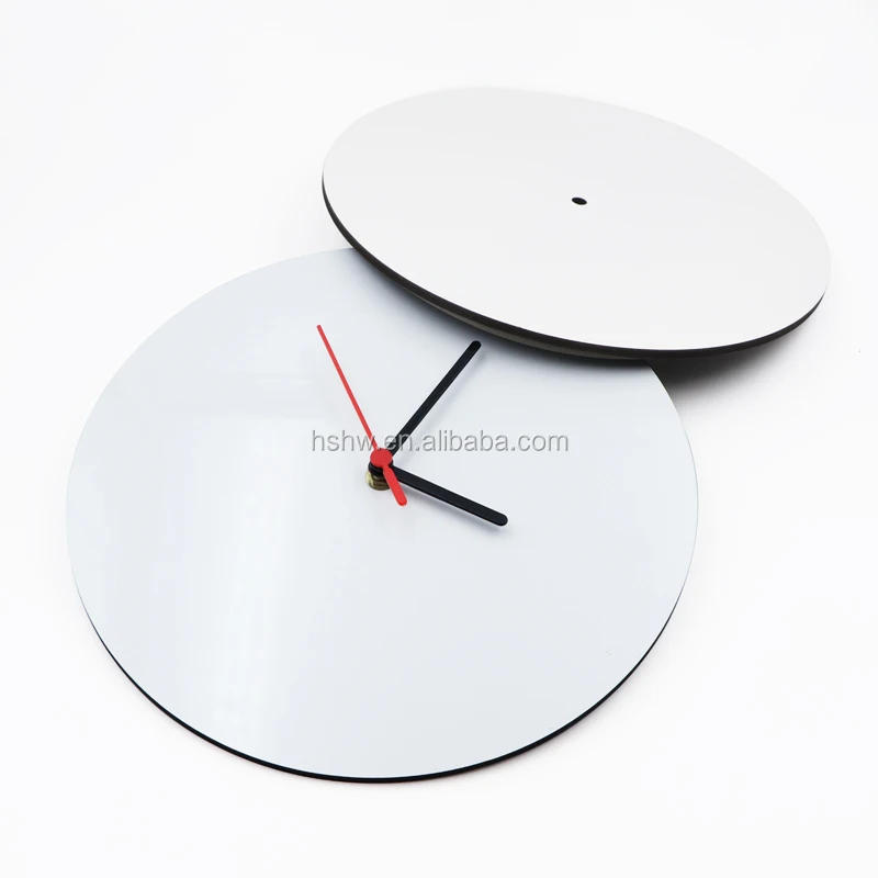 Printable Wall Sublimation Round Mdf Blank Clock For Printing