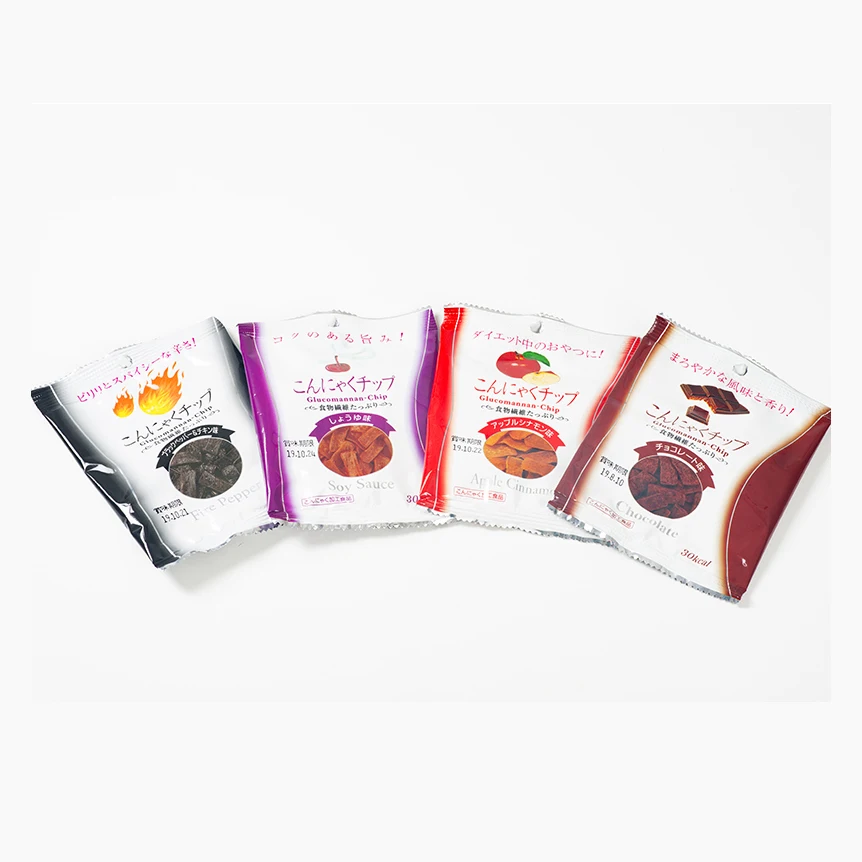 Nutritious good health pouch packaging wellness jelly dry chip konjac