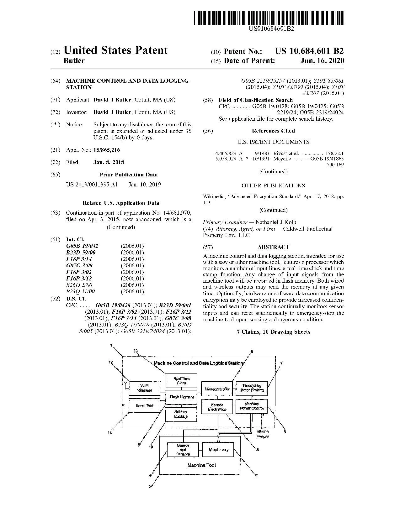 
Technology and Prototype Patent for Sale in U.S. 