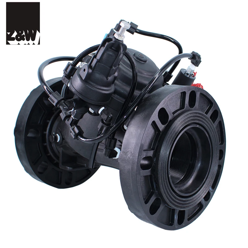 irrigation control valve 4 inch irrigation pressure reduce PRV DN100 flange connection plastic hydrualic