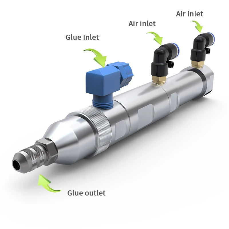 XLG-61 large flow silicone point glue valve/silicon glue valve/large flow Dispensing valve