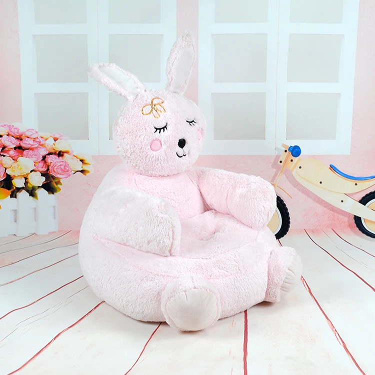 New Arrival Soft Baby Sofa Chair New Lovely oekotex bsci Plush Animal Sofa Chair