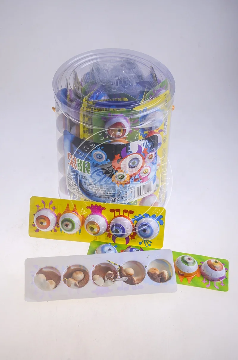 Mini Eye Ball Shapes Chocolate Biscuit egg