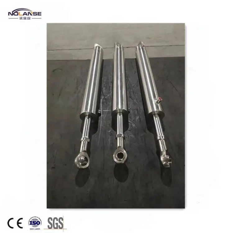 Customized Mining Forging Machinery Heavy Work Cylinders Of High Quality Stainless Steel Hydraulic Cylinder Long Stroke Short