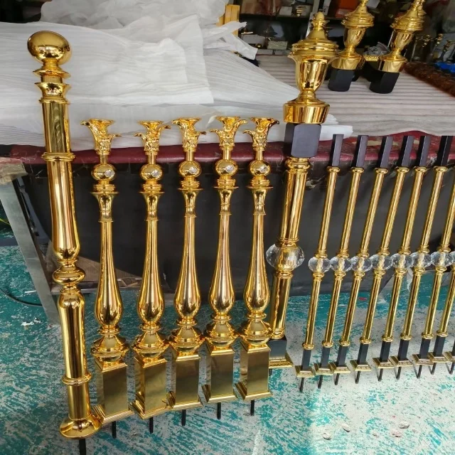 New Arrival High Quality Balcony Railing Light Luxury Aluminum Magnesium Alloy Stair Handrail