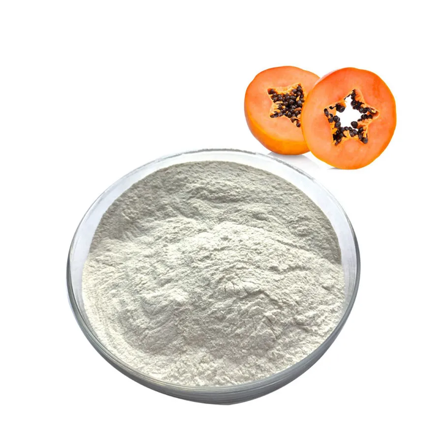 
Wholesale Price 100% Natural Papaya Extract Enzyme Papin Powder 