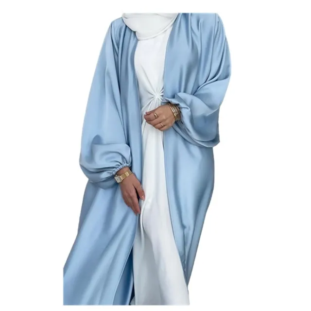 SIPO Muslim Fashion African Women Dresses 2022 Summer Colorful Elegant Long Dresses Open Abaya